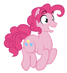 Size: 2351x2550 | Tagged: safe, artist:xnightmelody, bubble berry, pinkie pie, pony, adoraberry, cute, diapinkes, male, rule 63, rule63betes, simple background, smiling, solo, stallion, transparent background, wide eyes
