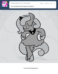 Size: 666x851 | Tagged: safe, artist:egophiliac, princess luna, alicorn, pony, bipedal, clothes, curtsey, cute, dress, filly, grayscale, lunabetes, monochrome, moonstuck, solo, woona, younger