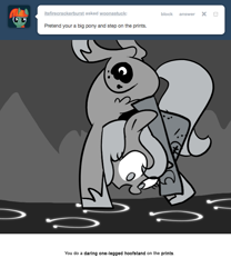 Size: 666x800 | Tagged: safe, artist:egophiliac, princess luna, alicorn, pony, cartographer's cap, filly, grayscale, handstand, hat, hoofprints, monochrome, moonstuck, solo, upside down, woona, younger