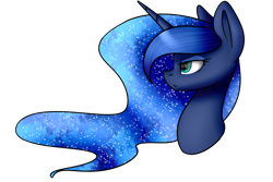 Size: 1024x683 | Tagged: safe, artist:despotshy, princess luna, alicorn, pony, bust, portrait, solo