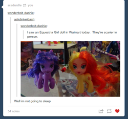 Size: 569x531 | Tagged: safe, sunset shimmer, twilight sparkle, pony, equestria girls, tumblr, what has science done