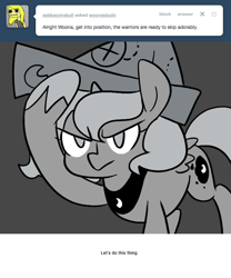 Size: 666x800 | Tagged: safe, artist:egophiliac, princess luna, alicorn, pony, cartographer's cap, filly, grayscale, hat, monochrome, moonstuck, solo, woona, younger