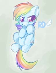 Size: 540x701 | Tagged: safe, artist:crispycreme, rainbow dash, pegasus, pony, female, mare, solo