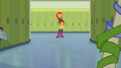 Size: 1023x575 | Tagged: safe, snails, snips, sunset shimmer, equestria girls, equestria girls (movie)