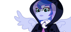Size: 1275x576 | Tagged: safe, artist:yaycelestia0331, princess luna, vice principal luna, equestria girls, simple background, solo, spirit of hearth's warming yet to come, transparent background, vector