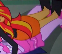 Size: 337x294 | Tagged: safe, screencap, sunset shimmer, twilight sparkle, equestria girls, equestria girls (movie), cropped, out of context