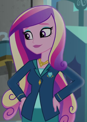 Size: 500x700 | Tagged: safe, screencap, dean cadance, princess cadance, equestria girls, friendship games, cropped, solo