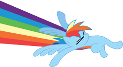 Size: 9241x5057 | Tagged: safe, artist:deadparrot22, rainbow dash, pegasus, pony, sleepless in ponyville, absurd resolution, dynamic entry, kick, simple background, solo, transparent background, vector