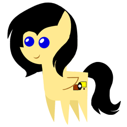 Size: 1080x1080 | Tagged: safe, artist:archooves, oc, oc:middle sensitive, pegasus, pony, ecuador, female, nation ponies, ponified, simple background, transparent background