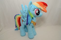 Size: 1000x662 | Tagged: safe, artist:makeshiftwings30, rainbow dash, elements of harmony, irl, photo, plushie, solo