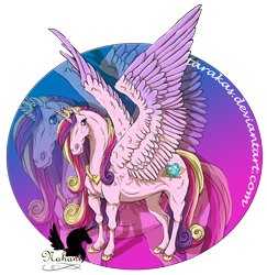 Size: 486x500 | Tagged: safe, artist:tarakas, princess cadance, alicorn, pony, hoers, realistic, solo, spread wings