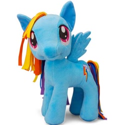 Size: 400x400 | Tagged: safe, rainbow dash, funrise, irl, photo, plushie