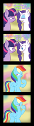 Size: 1000x3700 | Tagged: safe, artist:lamia, rainbow dash, rarity, twilight sparkle, pegasus, pony, unicorn, comic, fart, helium, helium voice, pony farts