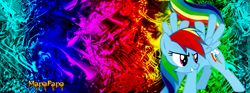 Size: 851x315 | Tagged: safe, artist:mapafapa, rainbow dash, pegasus, pony, banner, cover, facebook