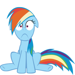 Size: 3000x3000 | Tagged: safe, artist:aibotnya, rainbow dash, pegasus, pony, simple background, solo, transparent background, vector