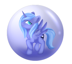 Size: 888x789 | Tagged: safe, artist:dusthiel, princess luna, alicorn, pony, colored pupils, filly, raised hoof, smiling, solo, woona, younger