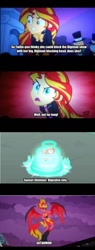 Size: 450x1188 | Tagged: safe, sunset satan, sunset shimmer, equestria girls, equestria girls (movie), angela anaconda, comic, digimon, digimon: the movie, funny, funny as hell, parody