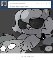 Size: 666x751 | Tagged: safe, artist:egophiliac, princess luna, oc, oc:danger mcsteele, oc:imogen, alicorn, changeling, changeling queen, pony, sea pony, changeling queen oc, female, filly, grayscale, monochrome, moonstuck, sunglasses, woona, woonoggles, younger