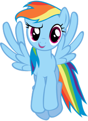 Size: 761x1050 | Tagged: safe, artist:danton-damnark, rainbow dash, pegasus, pony, simple background, transparent background, vector