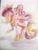 Size: 2340x3109 | Tagged: safe, artist:corelle-vairel, princess cadance, alicorn, pony, alternate hairstyle, ponytail, solo, traditional art