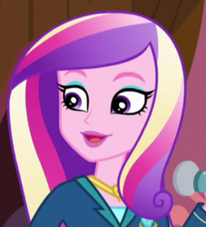 Size: 396x436 | Tagged: safe, screencap, dean cadance, princess cadance, equestria girls, friendship games, cropped