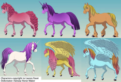 Size: 900x612 | Tagged: safe, derpibooru import, applejack, fluttershy, pinkie pie, rainbow dash, rarity, twilight sparkle, earth pony, pegasus, pony, unicorn, dollcreator, fantasy horse maker, mane six, real, realistic