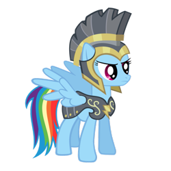 Size: 893x894 | Tagged: safe, artist:emptymask, commander hurricane, rainbow dash, pegasus, pony, simple background, transparent background, vector