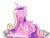 Size: 2000x1500 | Tagged: safe, artist:cyberfire22, princess cadance, alicorn, goo pony, original species, pony, gak, gakpony, solo