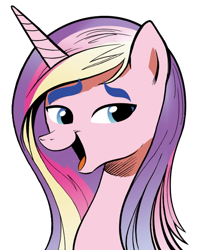 Size: 500x600 | Tagged: safe, edit, idw, flash sentry, princess cadance, alicorn, pony, cadance laughs at your misery, crossing the memes, exploitable meme, faic, flashface, lol, meme, simple background, solo, transparent background