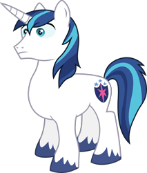 Size: 5338x6278 | Tagged: safe, artist:frownfactory, shining armor, pony, unicorn, once upon a zeppelin, .svg available, absurd resolution, horn, male, simple background, solo, stallion, svg, transparent background, vector