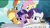 Size: 1280x720 | Tagged: safe, derpibooru import, screencap, applejack, fluttershy, rainbow dash, rarity, twilight sparkle, twilight sparkle (alicorn), alicorn, earth pony, pegasus, pony, unicorn, the one where pinkie pie knows, foal free press, newspaper