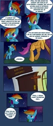 Size: 1824x4300 | Tagged: safe, artist:juanrock, rainbow dash, scootaloo, pegasus, pony, comic:element of loyalty, comic, scootalove