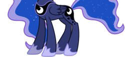 Size: 4500x2077 | Tagged: safe, artist:teentitansfan201, edit, princess luna, alicorn, pony, absurd resolution, cropped, hoof shoes, hooves, legs, pictures of legs, simple background, solo, transparent background, vector, vector edit