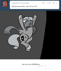 Size: 666x774 | Tagged: safe, artist:egophiliac, princess luna, alicorn, pony, cartographer's muffler, filly, flying, grayscale, marauder's mantle, monochrome, moonstuck, solo, tumblr, woona, woonoggles, younger