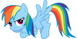 Size: 11590x6000 | Tagged: safe, artist:bucketofwhales, rainbow dash, pegasus, pony, absurd resolution, simple background, transparent background, vector