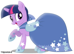 Size: 4054x3000 | Tagged: safe, artist:brony-works, derpibooru import, twilight sparkle, pony, unicorn, the best night ever, absurd resolution, clothes, dress, female, gala dress, mare, shading, simple background, solo, transparent background, vector