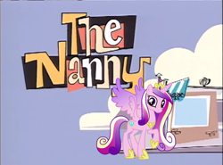 Size: 1457x1076 | Tagged: safe, princess cadance, alicorn, pony, discovery kids en telefe, doctora grande, la nana fina, ms paint, the nanny, vector