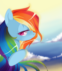 Size: 700x791 | Tagged: dead source, safe, artist:loyaldis, rainbow dash, pegasus, pony, female, solo