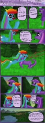 Size: 540x1478 | Tagged: safe, artist:seventozen, rainbow dash, twilight sparkle, pegasus, pony, comic:rocket to insanity, fanfic:rocket to insanity, comic, fanfic, fanfic art