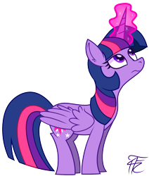 Size: 1126x1329 | Tagged: safe, artist:php92, derpibooru import, twilight sparkle, twilight sparkle (alicorn), alicorn, pony, female, magic, mare, simple background, solo, transparent background