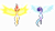 Size: 8000x4500 | Tagged: safe, artist:xebck, derpibooru import, sunset shimmer, twilight sparkle, equestria girls, friendship games, absurd resolution, daydream shimmer, daydream sparkle, dream sparkle, simple background, transparent background, vector