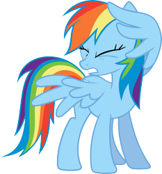 Size: 5600x6000 | Tagged: safe, artist:sairoch, rainbow dash, pegasus, pony, absurd resolution, simple background, transparent background, vector