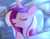 Size: 1100x863 | Tagged: safe, artist:1trick, part of a series, part of a set, princess cadance, alicorn, pony, 1trickpone's sleeping ponies, book, cadance loves tiaras, eyes closed, jewelry, quantum mechanics, sleeping, solo, tiara