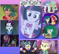 Size: 1024x936 | Tagged: safe, artist:huntercwalls, edit, edited screencap, screencap, dean cadance, gloriosa daisy, indigo zap, juniper montage, lemon zest, lily pad (equestria girls), princess cadance, principal abacus cinch, shining armor, sour sweet, sugarcoat, sunny flare, timber spruce, twilight sparkle, twilight sparkle (alicorn), wallflower blush, alicorn, better together, dance magic, equestria girls, forgotten friendship, friendship games, legend of everfree, movie magic, pinkie sitting, spoiler:eqg specials, collage, crystal prep shadowbolts, cute, fimfiction