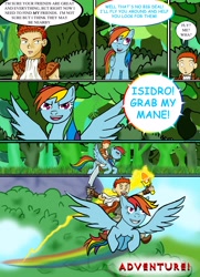 Size: 2535x3502 | Tagged: safe, artist:razmere, rainbow dash, pegasus, pony, comic:warhorse, berserk, comic, crossover, exploitable meme, grab my meme