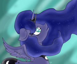 Size: 2100x1750 | Tagged: safe, artist:werbencs, princess luna, alicorn, pony, female, mare, solo