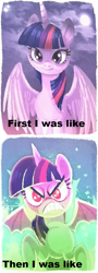 Size: 491x1366 | Tagged: safe, derpibooru import, twilight sparkle, twilight sparkle (alicorn), alicorn, pony, what about discord?, female, mare