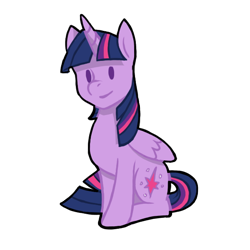 Size: 600x600 | Tagged: safe, artist:eivuiee, derpibooru import, twilight sparkle, twilight sparkle (alicorn), alicorn, pony, female, mare, solo