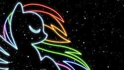 Size: 1920x1080 | Tagged: safe, artist:megasweet, artist:mp3jack, edit, rainbow dash, pegasus, pony, solo, wallpaper