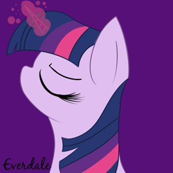 Size: 2709x2709 | Tagged: useless source url, safe, artist:everdale, derpibooru import, twilight sparkle, magic, solo